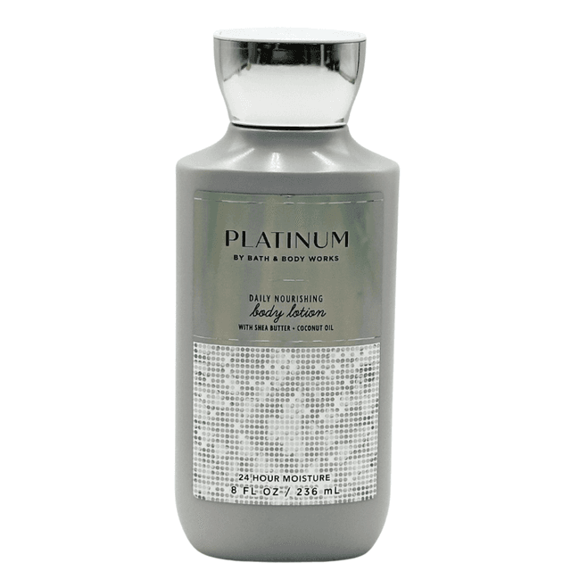 Loción Corporal Hidratante Bath & Body Works - Platinum - 8 fl oz