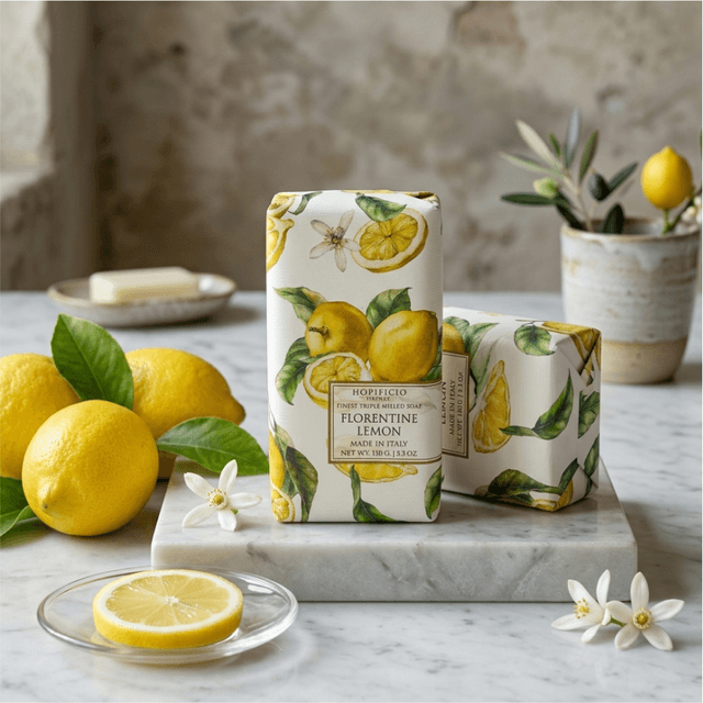Jabón Artesanal Italiano  - Florentine Lemon (150 g / 5.3 oz)