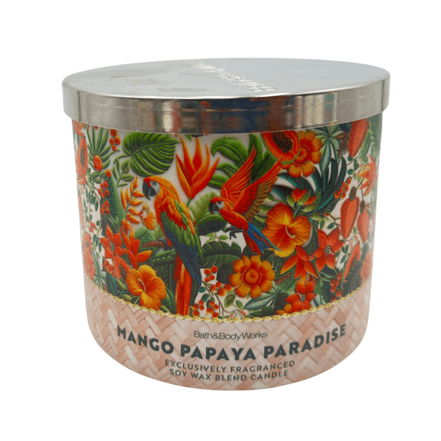 Vela 3 Mechas - Mango Papaya Paradise (Bath & Body Works)